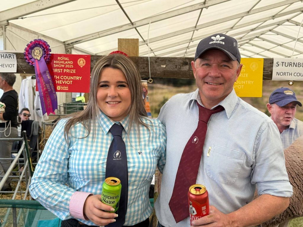 Steven with daughter Kirsty